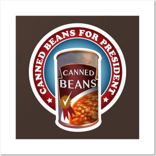 A Can of Beans for President of the United States of America. Posters and Art